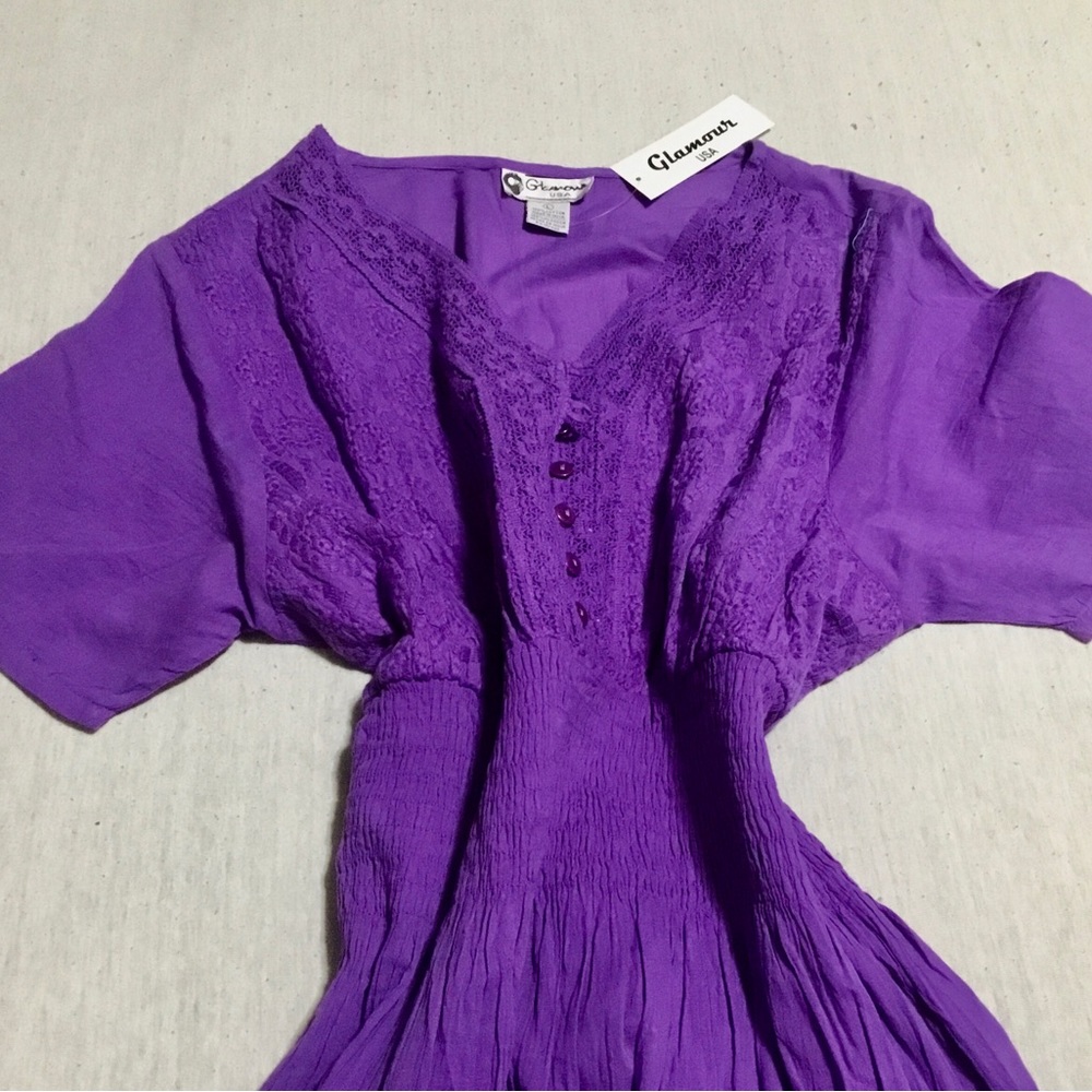 Glamour USA cotton maxi dress